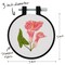 Bucilla Stamped Embroidery Kit W/3" Plastic Hoop-Delicate Lily